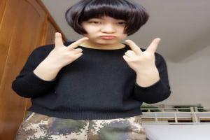 情头可爱头像真人